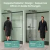 Mai & Mai Duschtür Nischentür dusche mit Doppelschiebetür Produktbild-Vorschau 2