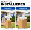 Pfostenkappe Pyramide Stahl feuerverzinkt 91 x 91 mm Produktbild-Vorschau 4