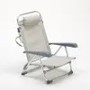 Chaise longue de plage Pliable avec accoudoirs en aluminium Voir les images du produit 8