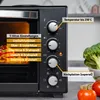 TZS First Austria - Mini Backofen mit Kochplatten 45L 3200W Produktbild-Vorschau 5