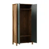 AX LIVING Armoire de plain-pied Iseonia S2P, chene Wotan & Voir les images du produit 2