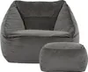 icon Riesen Sitzsack Sessel Bean Bag Natalia mit Hocker, Produktbild-Vorschau 4