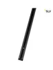 A black track rail for lighting systems, shown diagonally against a white background. Produktbild-Vorschau