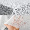 Tischdecke Lace Vinyl Häkelspitze Blumen Weiß Robust Produktbild-Vorschau 8