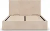 Polsterbett PAOLA 140x200 mit Bettkasten und hochklappbarem Produktbild-Vorschau 5