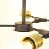 ZMH Deckenleuchte Vintage Deckenlampe Schwarz Retro E27 4 Produktbild-Vorschau 5