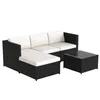 Flieks Polyrattan Gartenmöbel-Sets 2-tlg, Balkonmöbelset Produktbild-Vorschau 7