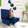 Klappmatratze 120x200x12cm blau TRAVEL Erwachsene  Kinder  Produktbild-Vorschau 3