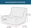 Stretchbezug ohne Armlehnen für Sofas, Relaxsofas, Produktbild-Vorschau 2