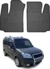 2000-2010 Fiat Doblo tappetini in gomma nera 2 pz Anteprima dell’immagine prodotto 1