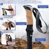 COSTWAY trekkingstokken, wandelstokken met EVA- en Productafbeelding-voorbeeld 6