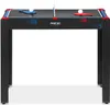 A table tennis table with paddles and balls. Produktbild-Vorschau
