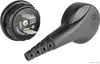 A black electrical connector and its cap are shown against a white background. Anteprima dell’immagine prodotto