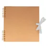 Scrapbook Album 25 x 25 cm, Braun, 40 Blätter, Ringbuch, Produktbild-Vorschau 1