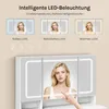 WOLTU Schminktisch mit Beleuchtung Spiegel LED, Produktbild-Vorschau 7