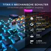 Turtle Beach Vulcan II Tactile Gaming-Tastatur, Schwarz Produktbild-Vorschau 14