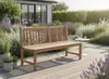 Stabile Bank Gartenbank Picadelly 150 cm in Premium Teak Produktbild-Vorschau 2