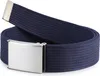 Ceinture pour homme Ladeheid en toile de jute P90 (bleuet, Voir les images du produit 1