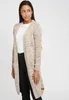 OXMO OXPhiletta Damen Lange Strickjacke Grobstrick Cardigan Produktbild-Vorschau 1