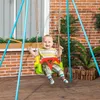 Outsunny 3-in-1-Babyschaukel mit abnehmbarer Rückenlehne, Produktbild-Vorschau 2