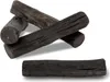 Several pieces of charcoal are arranged on a white background. Produktbild-Vorschau