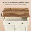 VASAGLE Küchenschrank mit Rollen, Küchenwagen mit Produktbild-Vorschau 13