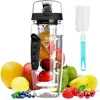 Trinkflasche 1L Wasserflasche mit Fruchteinsatz, Produktbild-Vorschau 1