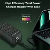 Blok ładowania USB-A, 20 portów, 100W, inteligentna szybka Podgląd zdjęcia produktu 11