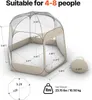 Tenda pop-up a bolla VEVOR, 305 x 275 x 220 cm, tenda da Anteprima dell’immagine prodotto 8