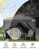 Quictent Pavillon, pavillon pliable 2x2m avec 4 panneaux Voir les images du produit 5