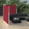 vidaXL Ausziehbare Seitenmarkise Rot 160 x 600 cm -  Produktbild-Vorschau 11