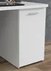 Schreibtisch - 145 x 60 cm - Weiß matt - 1 Tür - 4 Produktbild-Vorschau 4