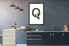 MuchoWow® MuchoWow® Gerahmtes Poster Schwarz - Blätter - Produktbild-Vorschau 5