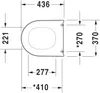 Duravit Darling New WC-Sitz Compact ohne Absenkautomatik Produktbild-Vorschau 8