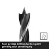 Einhell 108733 Wood twist drill bit set 10-piece 3 mm, 4 Voir les images du produit 15
