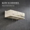 DEKAZIA® Duschablage ohne Bohren Weiß – Duschregal Produktbild-Vorschau 5