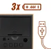 Relaxdays Wecker digital, Datums- & Temperaturanzeige, 3 Produktbild-Vorschau 7