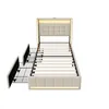 INONEFT Polsterbett 90x200 mit Stauraum, Jugendbett mit LED Produktbild-Vorschau 10
