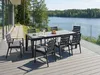 BELIANI Gartentisch Grau HPL-Platte Steinoptik Rechteckig Produktbild-Vorschau 5