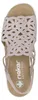 Rieker Damen Hochfront Sandale mit Strass Plateau und Produktbild-Vorschau 4