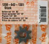 Stihl  12086421301 Original Carving Kettenrad 1/4" 1208 8Z Produktbild-Vorschau 1