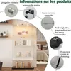 Skleněná skříňka s LED osvětlením, 2 uzamykatelnými dvířky Náhled obrázku produktu 4