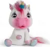 A plush unicorn toy sitting on a white background. Podgląd zdjęcia produktu