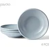 Teller set 4pcs Ø22 cm Keramik Suppenteller Speiseteller Produktbild-Vorschau 1