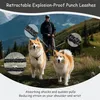 Reflexní dvojité vodítko pro psy (90 cm) – s 360° otočným Náhled obrázku produktu 3