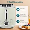 HOMCOM Wasserkocher Toaster Set 1,7L Edelstahl Wasserkocher Produktbild-Vorschau 8