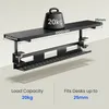 Support d'écran FLEXISPOT avec pince, 2 tablettes, système Voir les images du produit 3