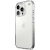 A clear iPhone case with the Apple logo visible through it. Podgląd zdjęcia produktu