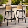 Kondela Barhocker Ravid New Typ 3 - schwarz / beige Produktbild-Vorschau 6