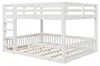 Flieks Etagenbett 160x200cm mit Leiter, Kinderbett Produktbild-Vorschau 6